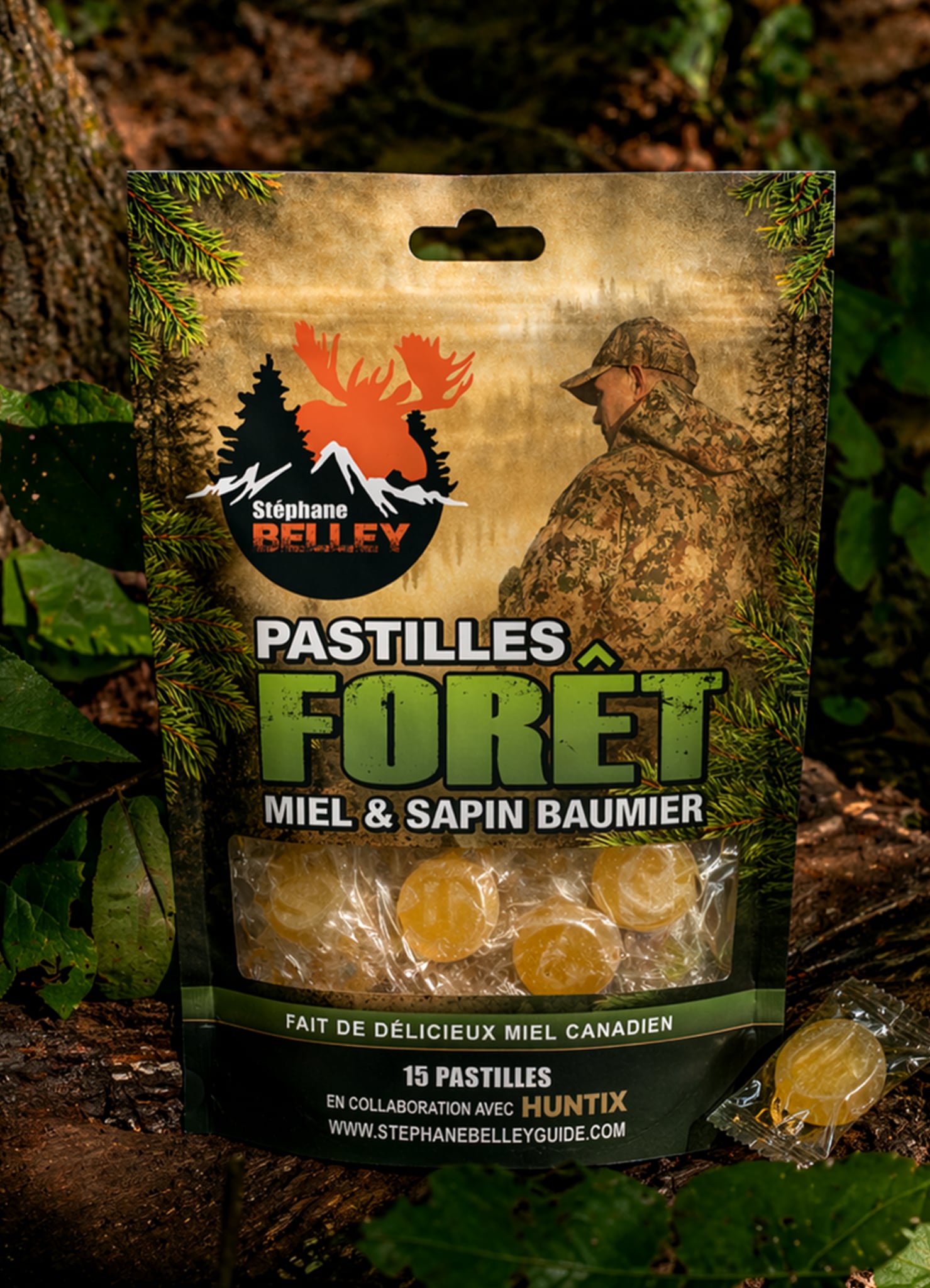 Pastilles en forêt – Miel & Sapin Baumier