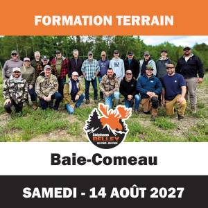 Formation TERRAIN 2027 - BAIE-COMEAU